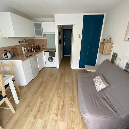 公寓 Studio 207 A 30 M De La Plage Terrasse Et Parking *